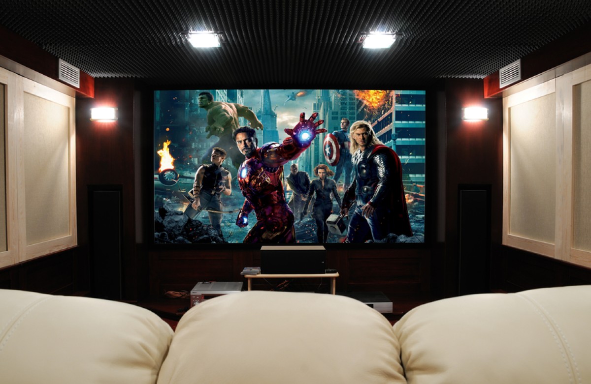 home media room projector